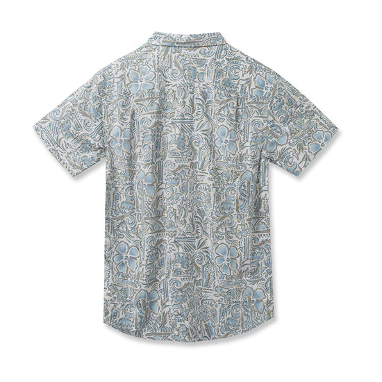 Flower & Leaf Printed Collection Hawaiian Shirts