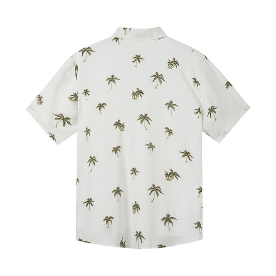 Leaf Printed Collection Hawaiian Shirts