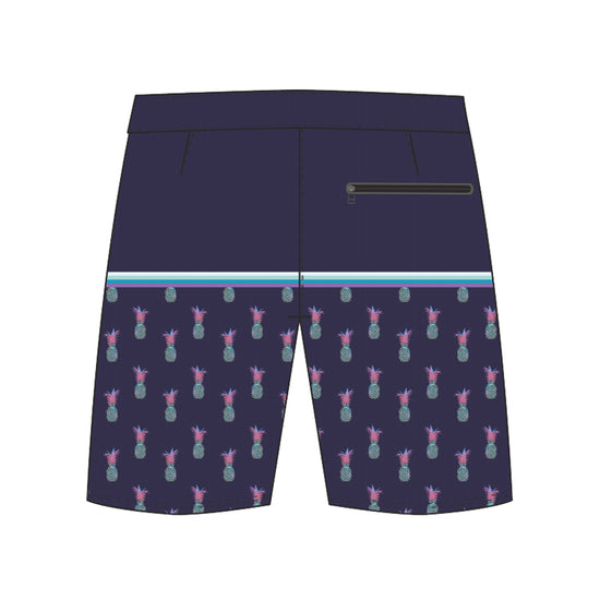 Straight Hem Stripes & Small Elements Collection Boardshorts