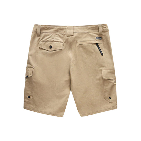 Solid Color Design Collection Cargo Hybrid Shorts
