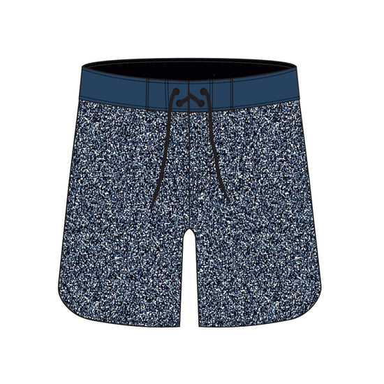 Scollap Hem Texture Design Collection Boardshorts