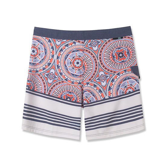 Geometric Pattern Mosaic Collection Fashion Boardshorts
