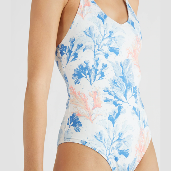 Comfortable Floral Print One-piece Bikini