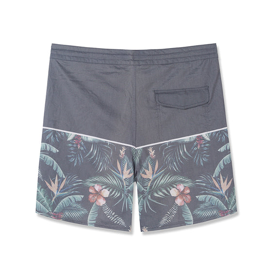 Flower & Leaf Stitching Collection Fashion Boardshorts