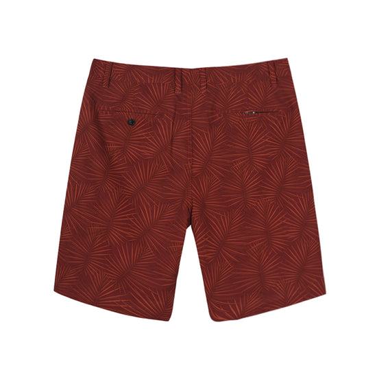 Flower Leaf Printed Collection Hybrid Walk Shorts
