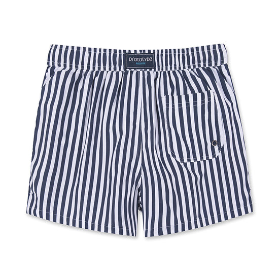 Stripe Design Collection Holiday Swim Shorts