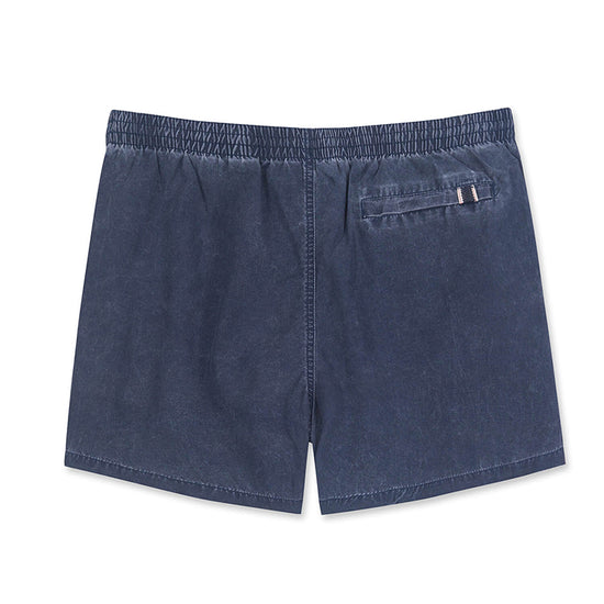 Vintage Solid Color Collection Washed Swim Shorts