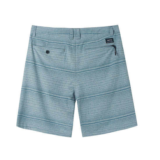 Striped Collection Hybrid Walk Shorts