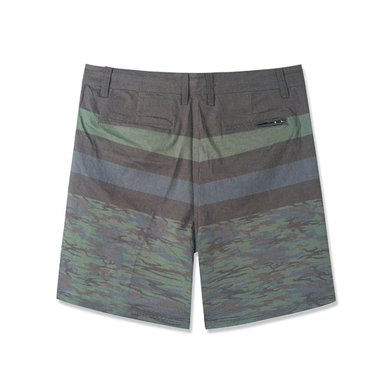 Camouflage Stitching Collection Hybrid Walk Shorts