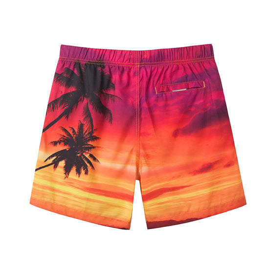 Photo Printed Collection Holiday Swim Shorts