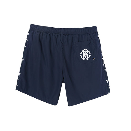Men Striped Splicing Collection Collection Atheletic Shorts