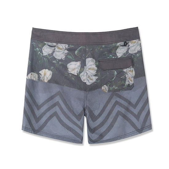 Flower & Leaf Stitching Collection Fashion Boardshorts