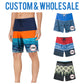 Private label OEM luxury custom boardshorts logo board shorts 19" surf shorts recycle men swim shorts