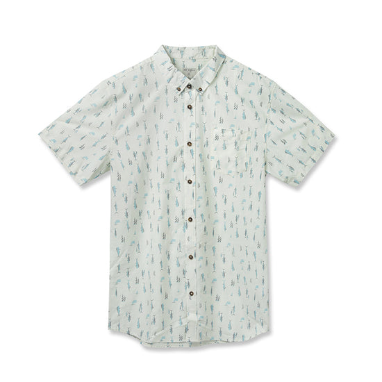 Small Element Design Printed Collection Hawaiian Shirts