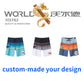 Private label OEM luxury custom boardshorts logo board shorts 19" surf shorts recycle men swim shorts