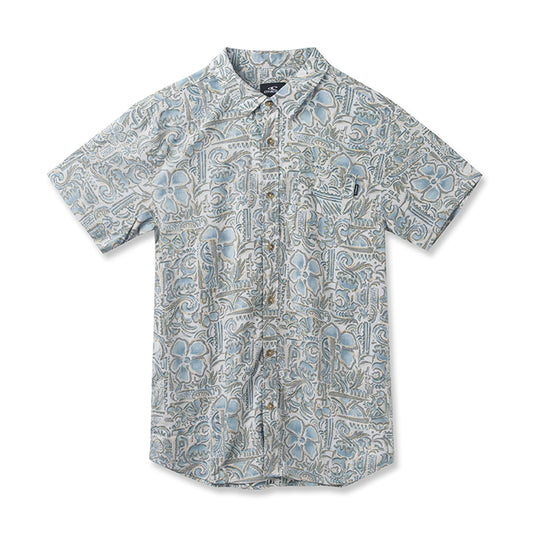 Flower & Leaf Printed Collection Hawaiian Shirts
