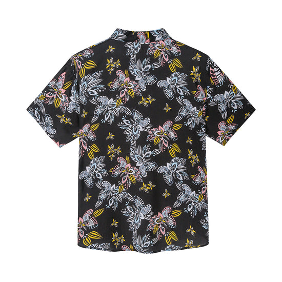 Flower & Leaf Printed Collection Hawaiian Shirts