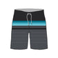 Straight Hem Striped Design Collection Boardshorts