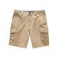 Solid Color Design Collection Cargo Hybrid Shorts