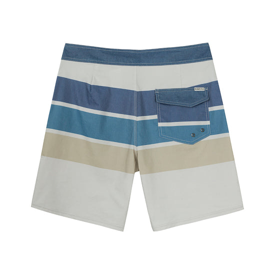 Color Block Splicing Collection Performance Board Shorts