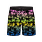 Straight Hem Ombre Print Collection Swim Trunks