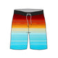 Straight Hem Color Gradient Collection Boardshorts