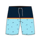Straight Hem Small Element & Striped Collection Boardshorts