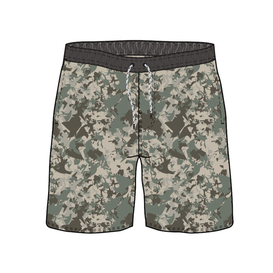 Split Foot Camouflage Collection Swim Trunks