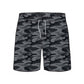 Straight Hem Camouflaged Collection Swim Trunks