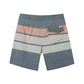 Color Block Splicing Collection Performance Board Shorts