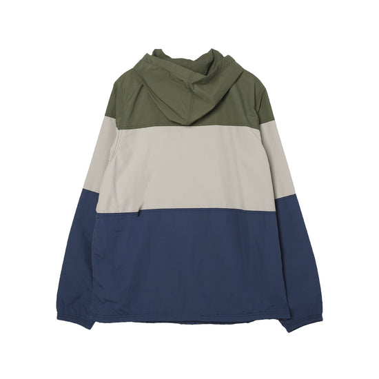 Color Block Stitching Collection Windbreak Jacket