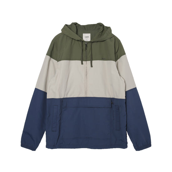 Color Block Stitching Collection Windbreak Jacket