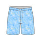 Straight Hem Color Gradient Collection Swim Trunks