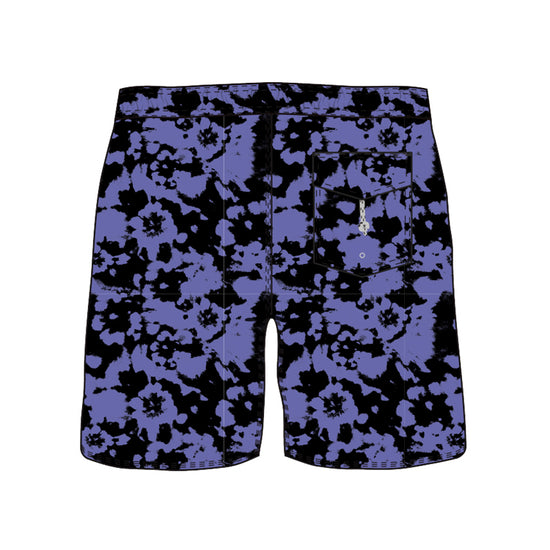 Split Foot Tie Dye Design Collection Swim Trunks