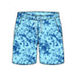 Split Foot Tie Dye Design Collection Swim Trunks