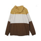 Color Block Stitching Collection Windbreak Jacket
