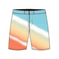 Straight Hem Color Gradient Collection Boardshorts
