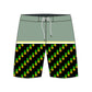 Straight Hem Stripes & Small Elements Collection Boardshorts