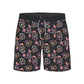 Straight Hem Fashion Element Design Collection Swim Trunks