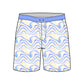 Straight Hem Color Gradient Collection Swim Trunks