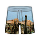 Straight Hem Picture Printed Collection Swim Trunks