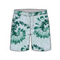 Straight Hem Tie Dye Design Collection Swim Trunks