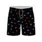 Straight Hem Small Element Design Collection Swim Trunks