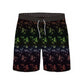 Straight Hem Ombre Print Collection Swim Trunks