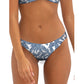 Mature Women Leaf Print Bikini Suit Customization