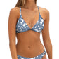 Mature Women Leaf Print Bikini Suit Customization