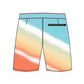 Straight Hem Color Gradient Collection Boardshorts