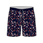 Straight Hem Small Element Design Collection Swim Trunks