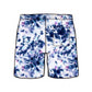 Straight Hem Tie Tyed Collection Swim Trunks