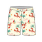Straight Hem Fashion Element Design Collection Swim Trunks